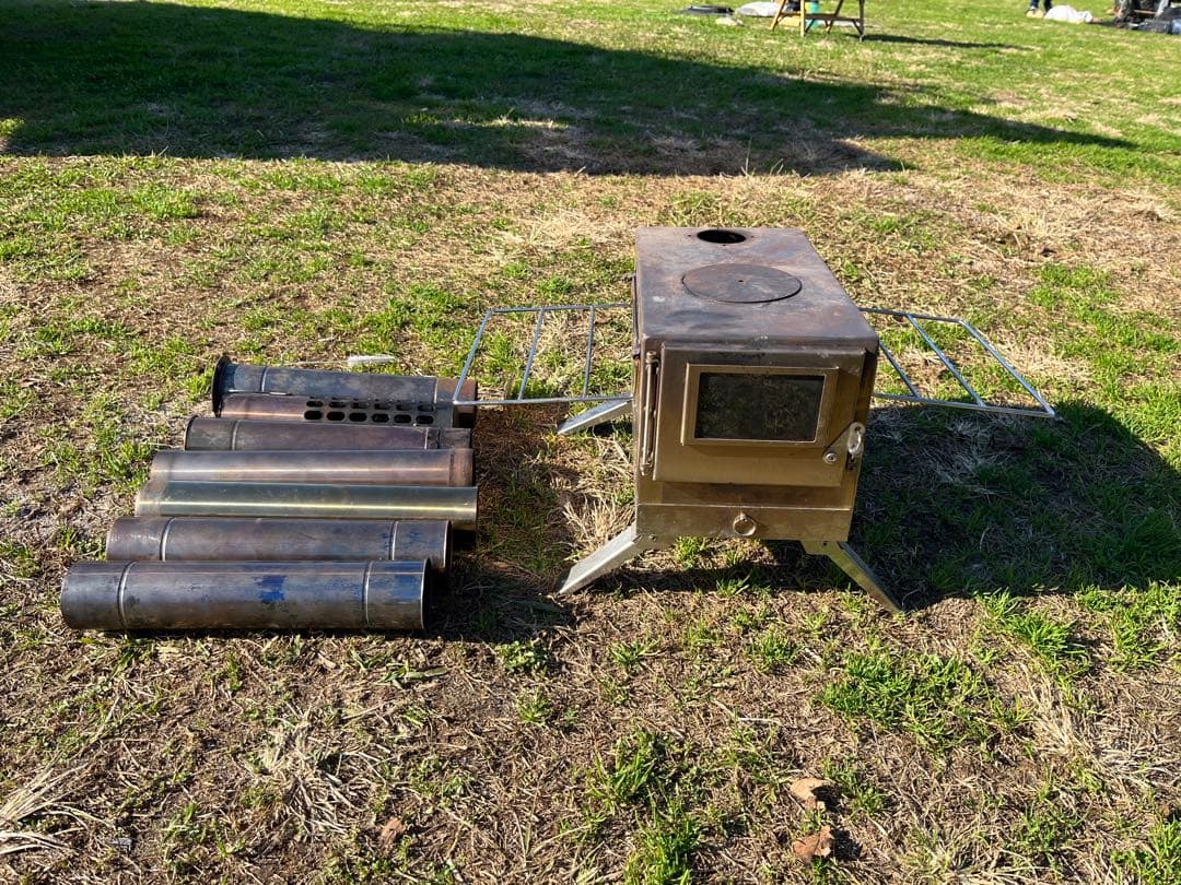 tomount 薪ストーブ　焚き火シート付き