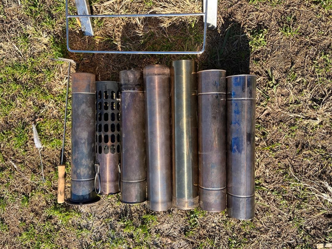 tomount 薪ストーブ　焚き火シート付き