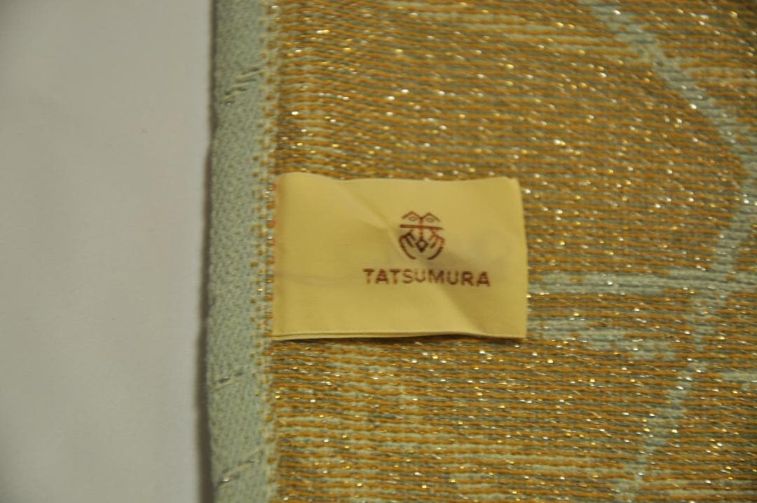 野村証券　60周年　ラグ　龍村美術織物　「宗達草花下絵光悦筆和歌錦」 レア　希少