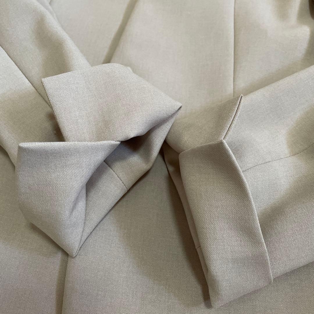 PLST プラステ　パンツスーツ　セットアップ　ベージュ