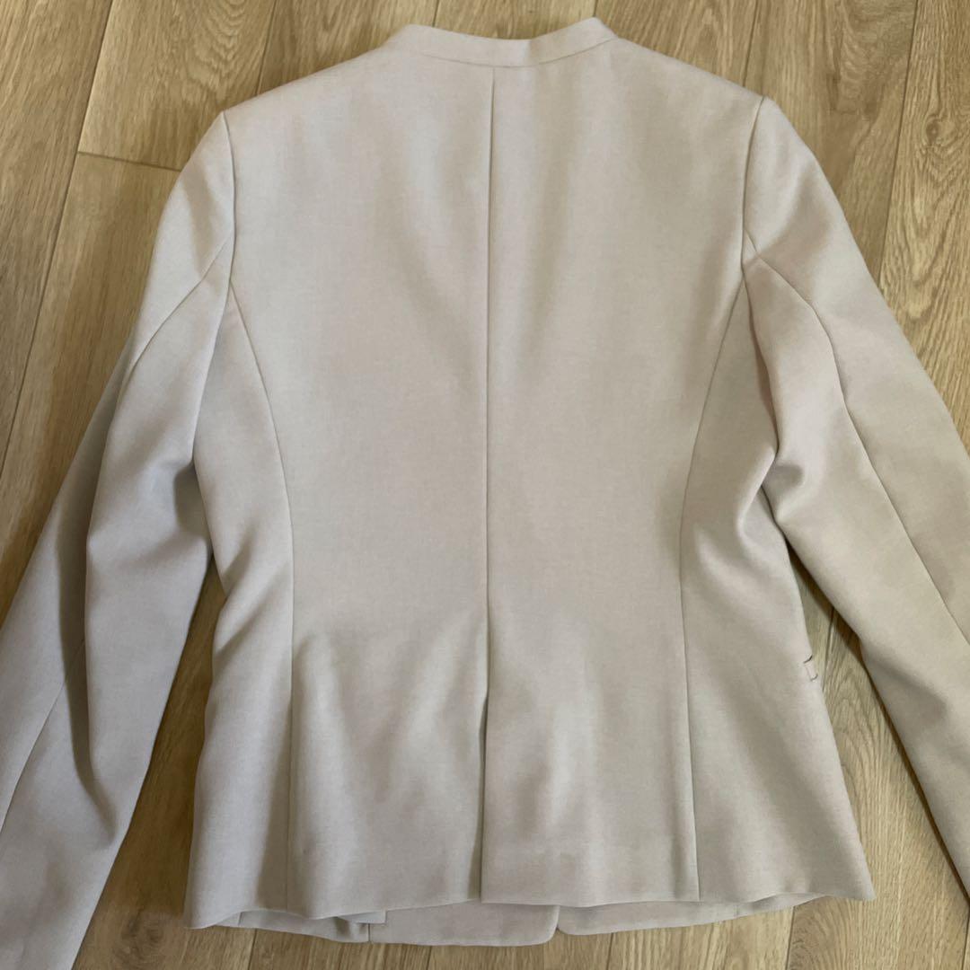 PLST プラステ　パンツスーツ　セットアップ　ベージュ