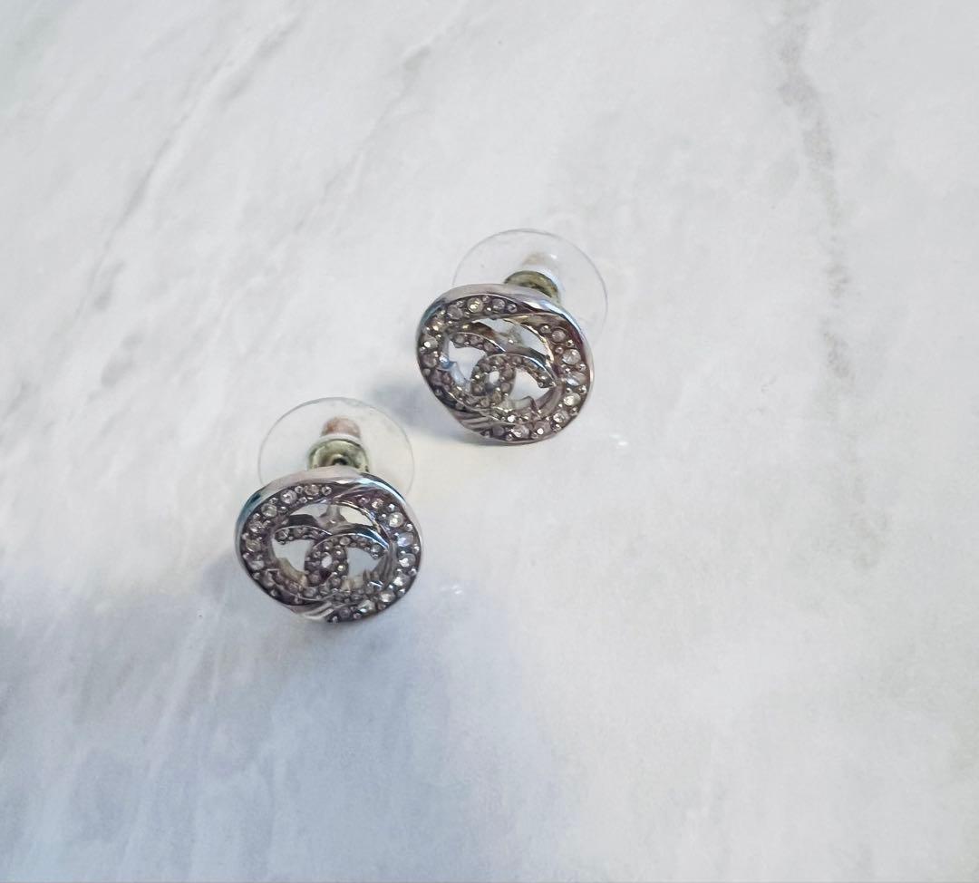 【CHANEL ブティック】ピアス約1.5cm