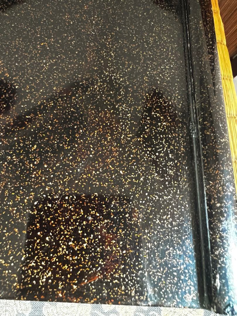 天然時代木 総梨地塗り 花台 香台 盆栽台 共箱付き