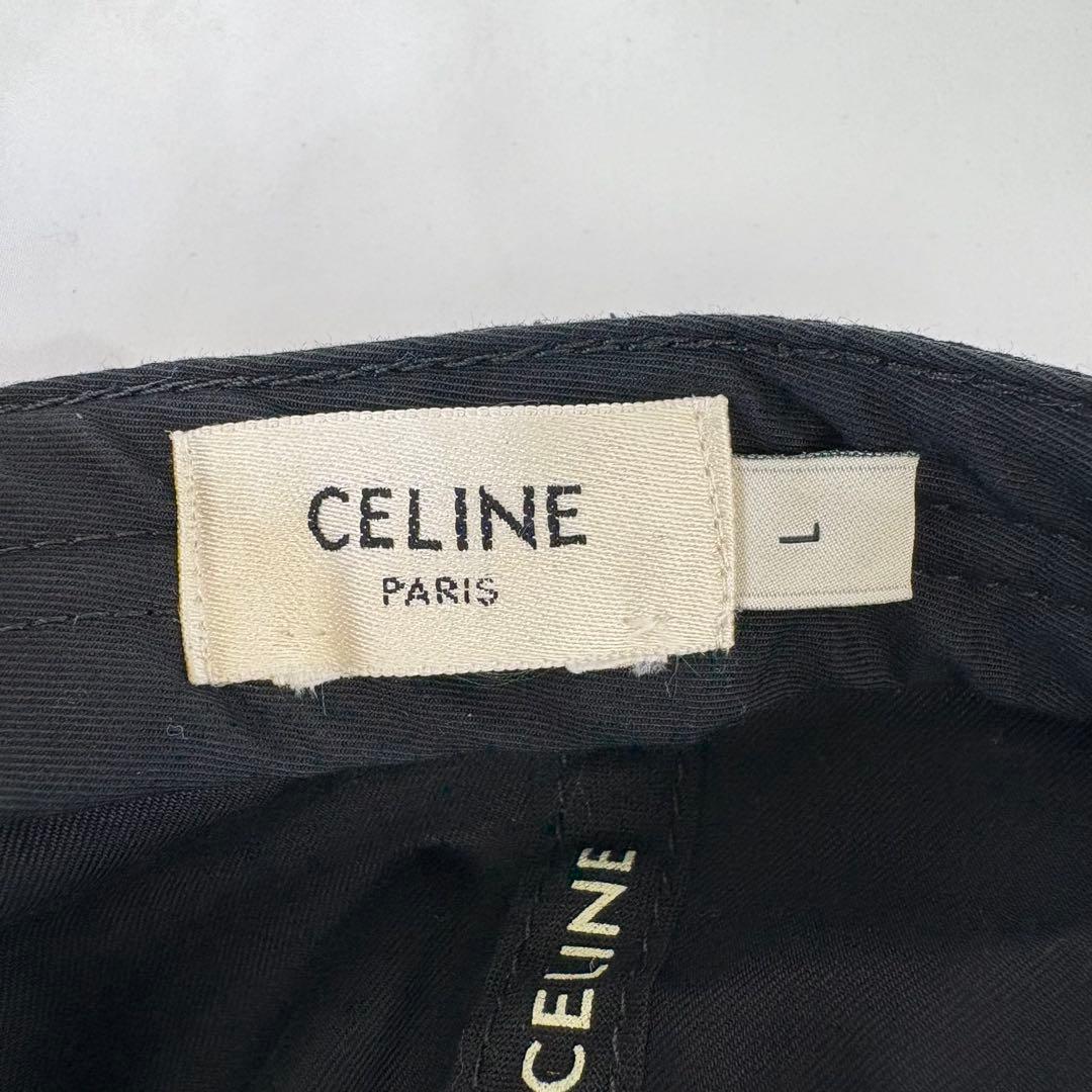 美品 CELINE セリーヌ トリオンフ キャップ 帽子 ベースボールキャップ
