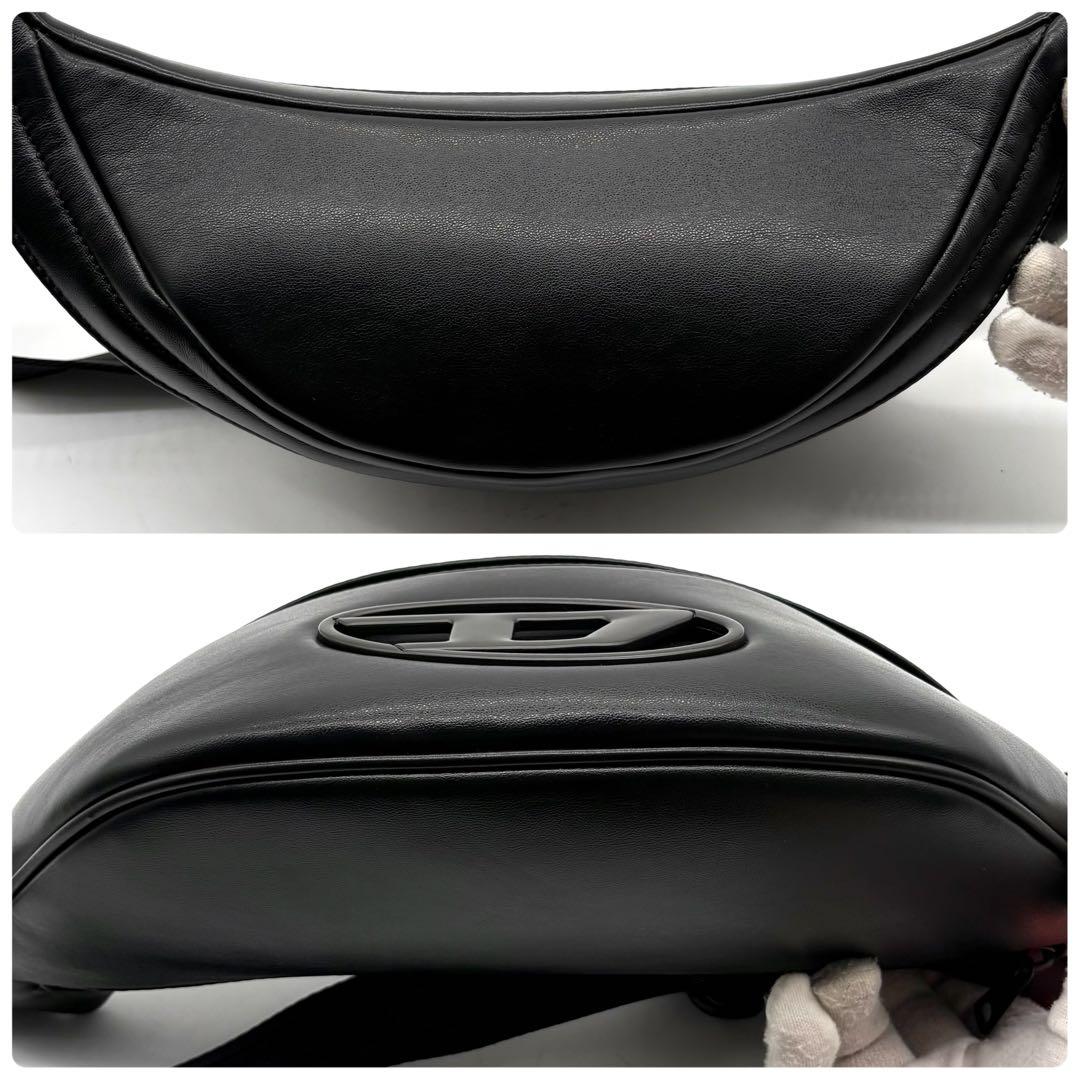 【新品タグ付き】ディーゼル ボディバッグ HOLI-D ブラック オーバルDロゴ