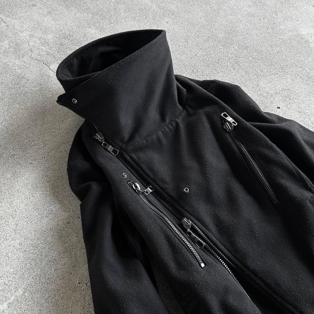 00’s Archive 変形 ハイネック ライダースジャケット EKAM 系