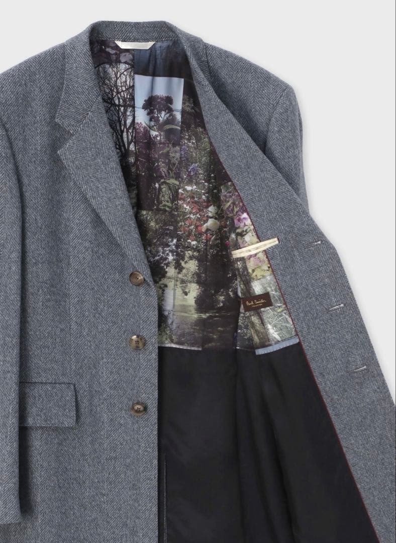 19.8万　カシミヤ　チェスターコート　ポールスミスコレクション