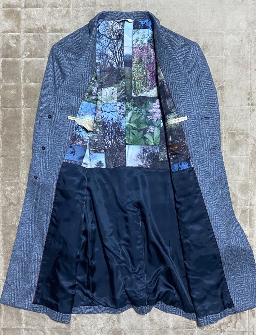 19.8万　カシミヤ　チェスターコート　ポールスミスコレクション