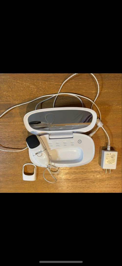 ホワイト美顔器 ミラー付き LEDインジケーター ひーさん専用