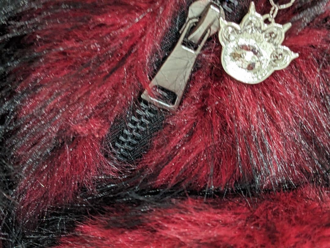 MayMei 反逆ぬいぐるみシリーズ 400％ 【赤　くま　怒火】リュック