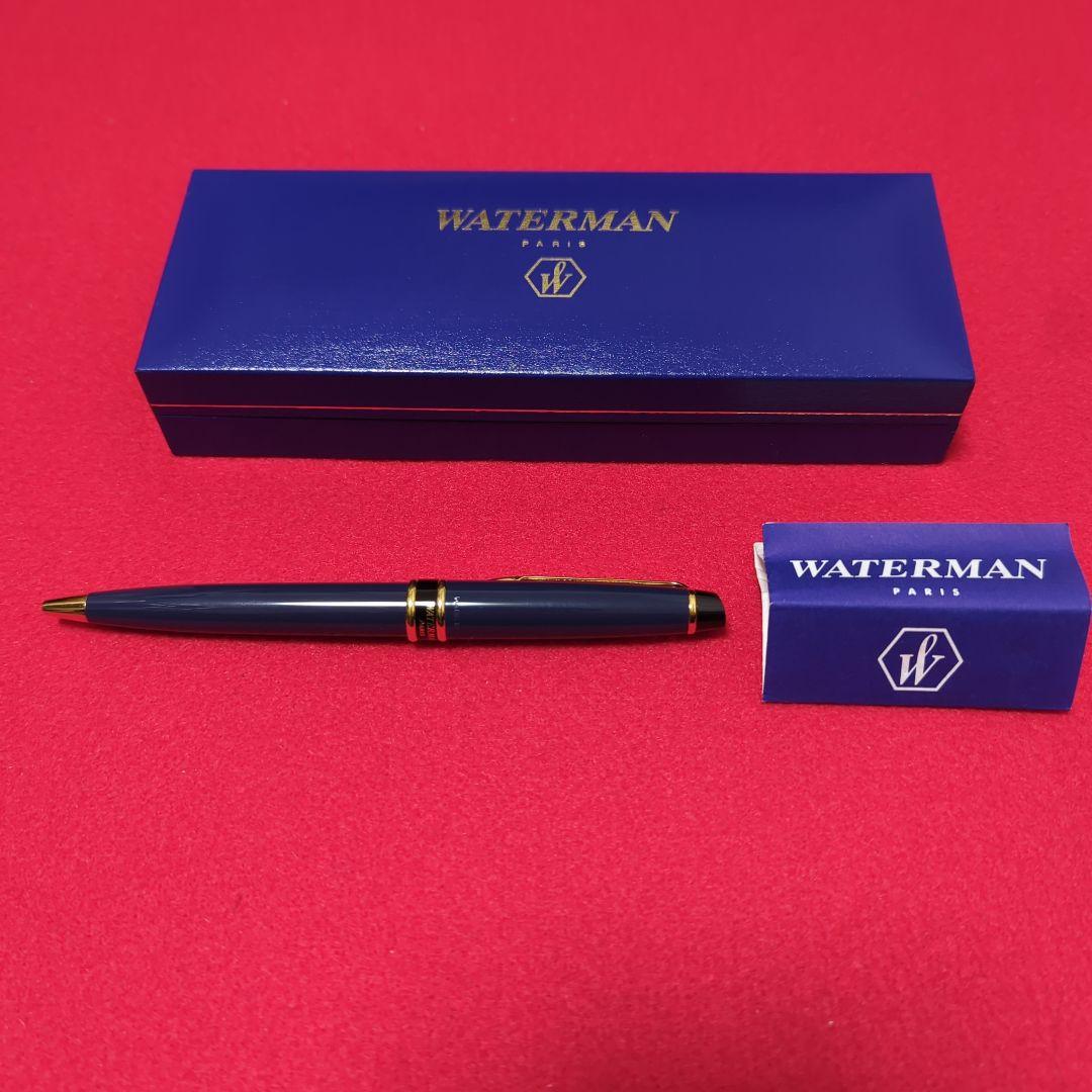 WATERMAN エキスパートES プルシアンブルーGT ボールペン