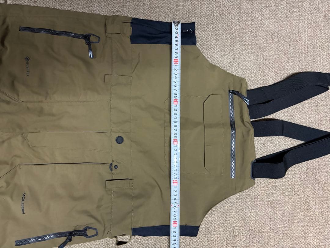 な*パ様 美品VOLCOM スノーボード ビブパンツ ゴアテックス
