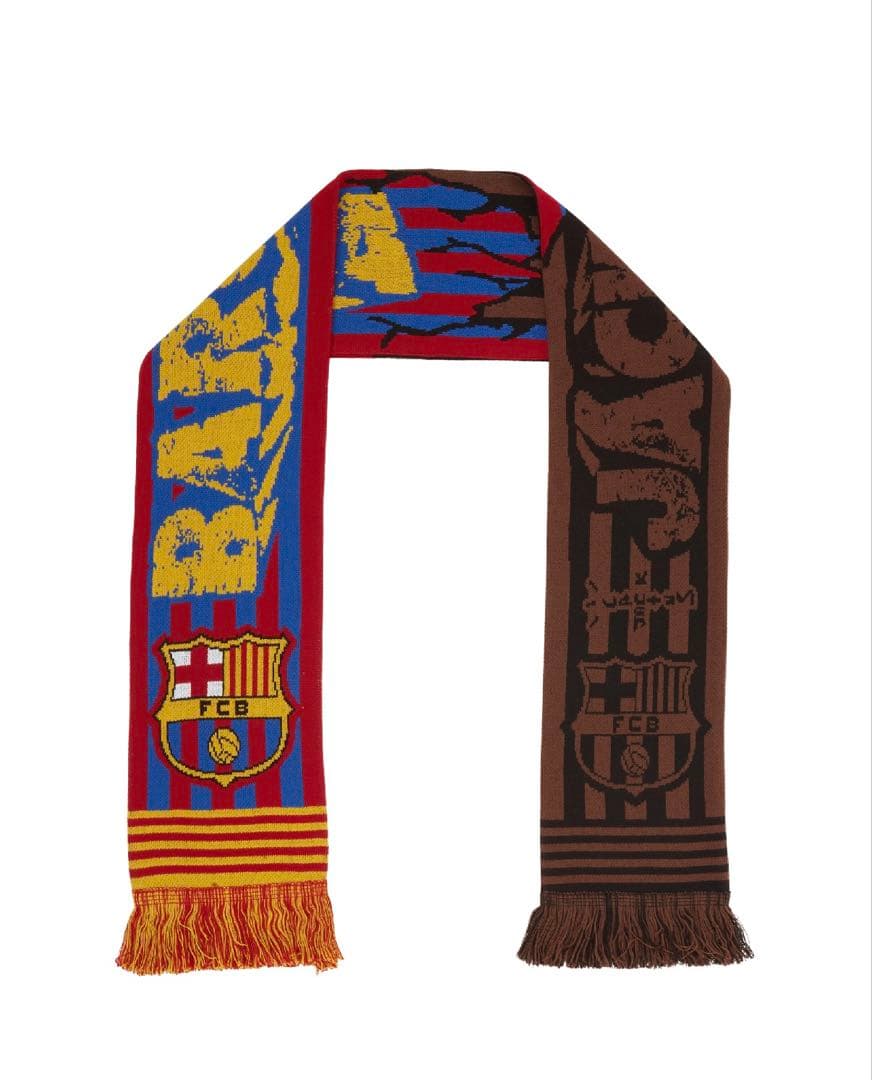 Travis Scott Barcelona club scarf マフラー