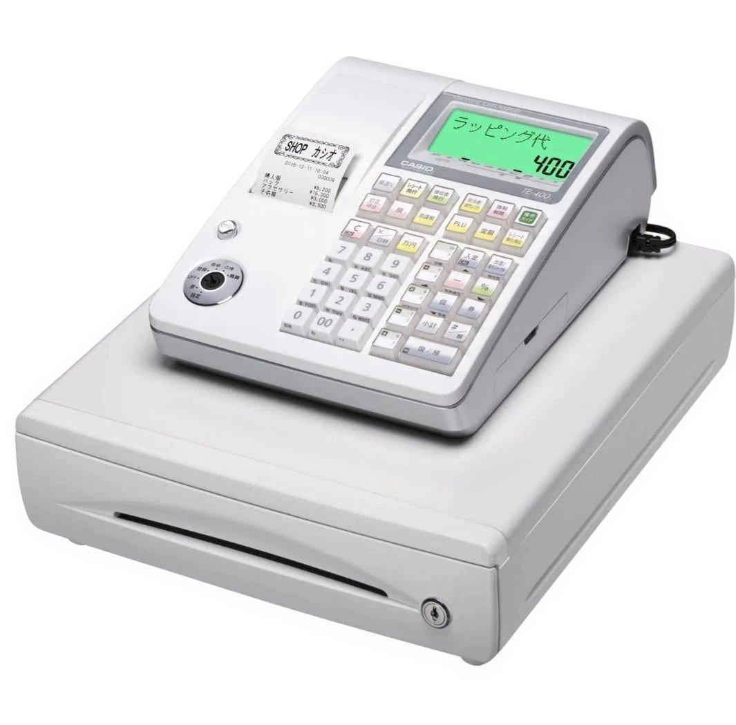 CASIO TE-400-WE 電子レジスター