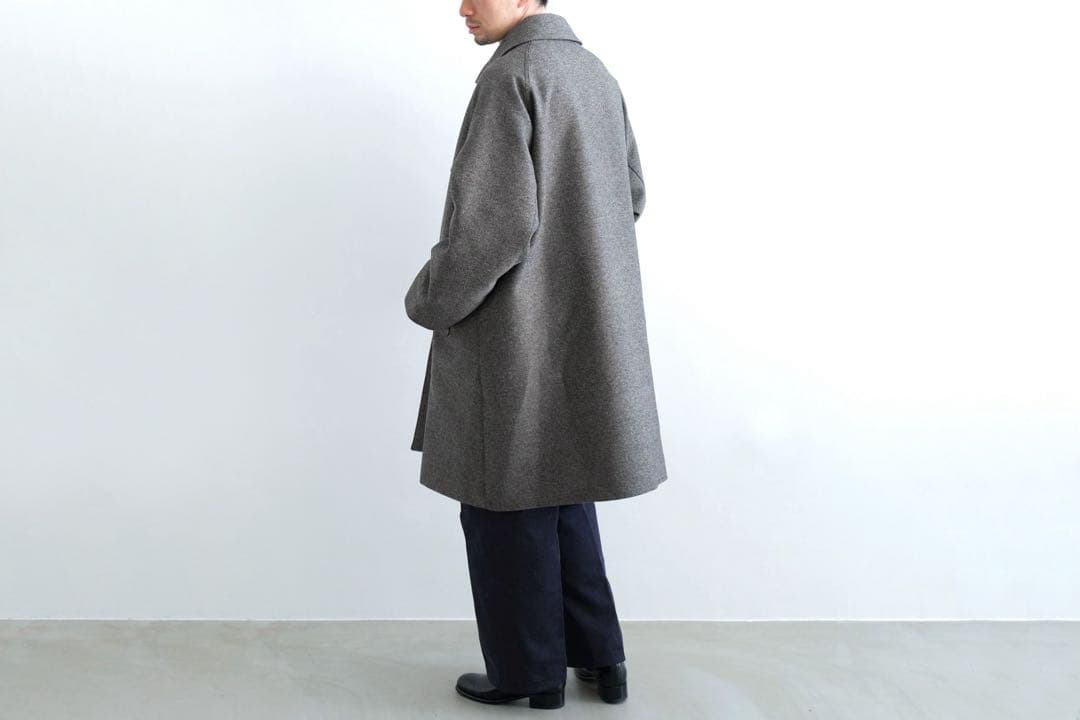 maatee&sons ハメ袖BALMACAAN COAT