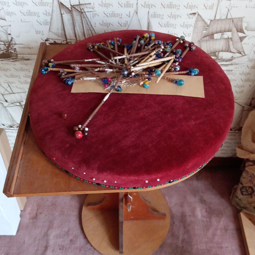 ボビンレース用　クッサンテーブル