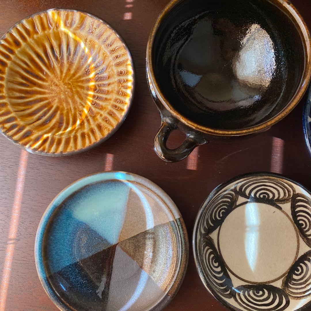 民藝　12点セット　器　皿　スープカップ　湯呑み