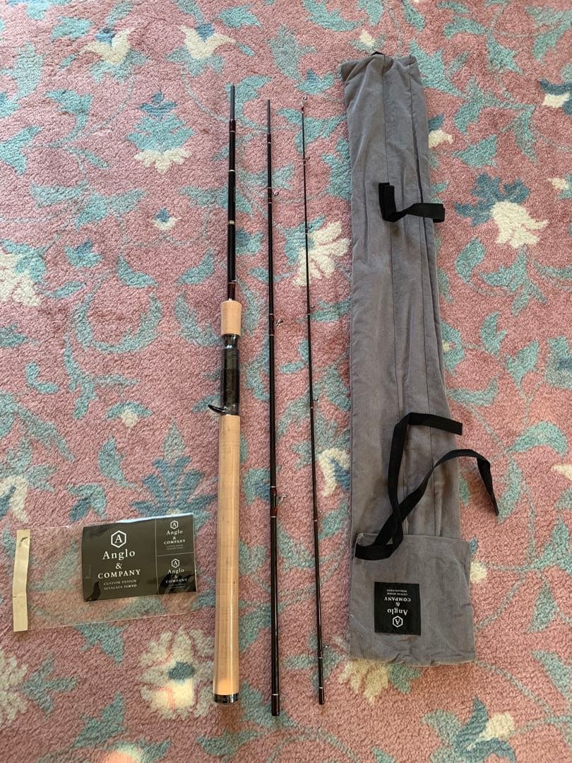 新品未使用品　保証書　アングロ&カンパニー　Angle フライロッド 収納ケース