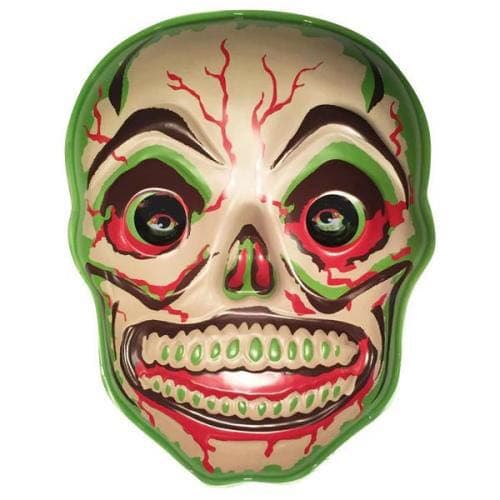 No.5205 Death 壁掛け ホラー デコレーション スカル グリーン