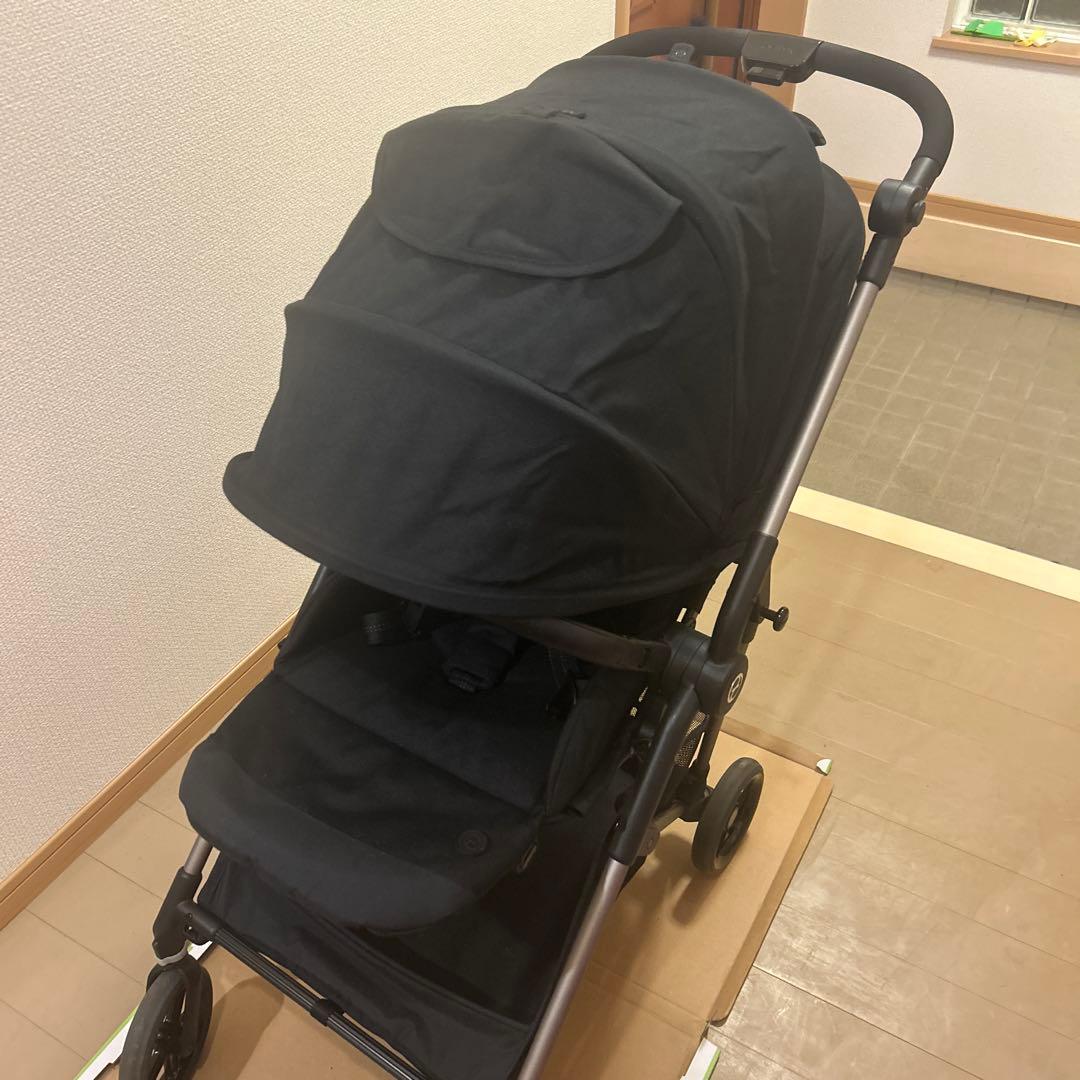 石*)様 売り切り　送料込み　サイベックス　MELIO ベビーカー　ブラック 2