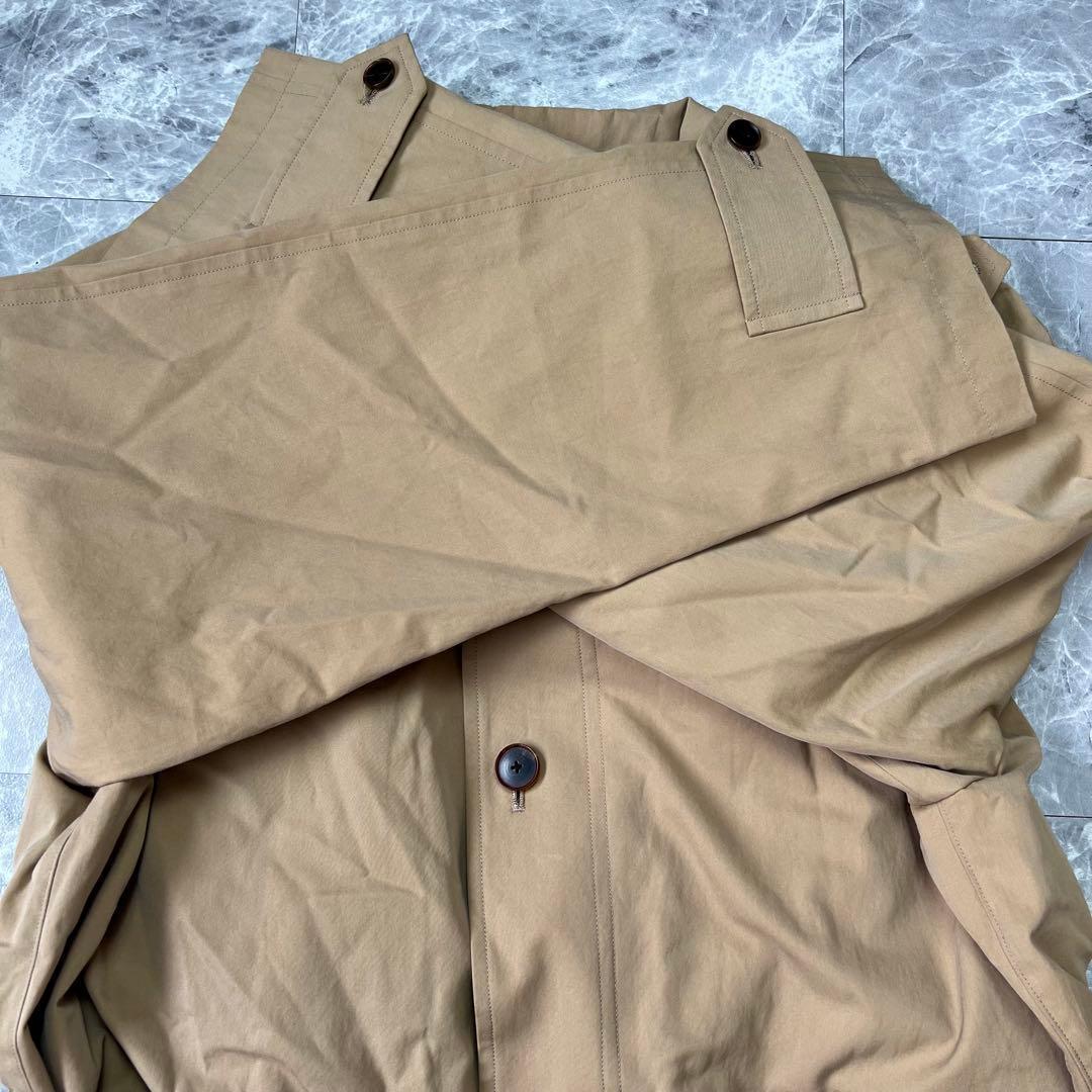 定価13.2　タグ付　オーラリー　ステンカラーコート　ベルト　ライナー　ベージュ