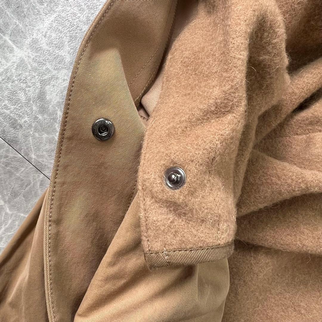 定価13.2　タグ付　オーラリー　ステンカラーコート　ベルト　ライナー　ベージュ