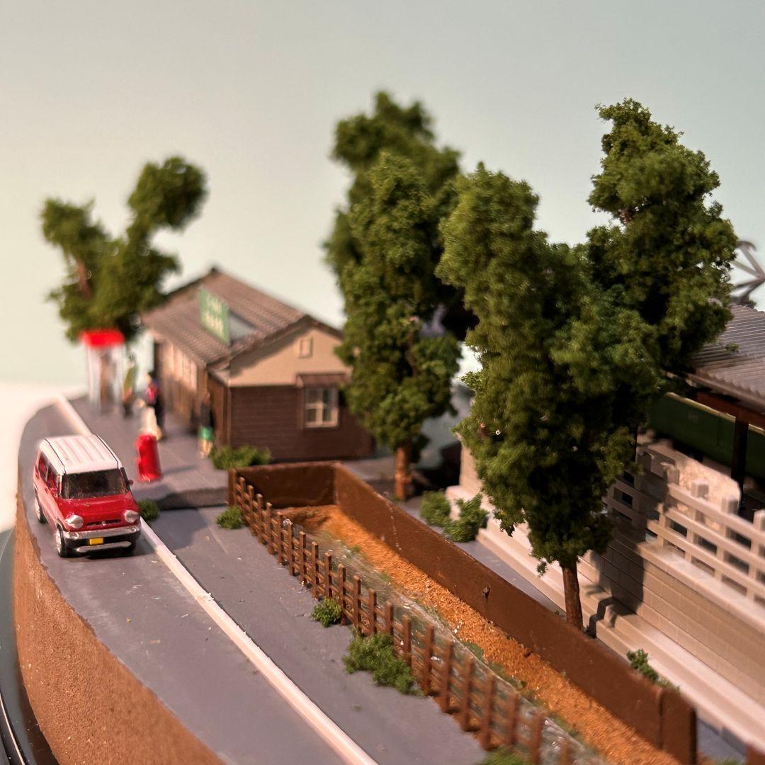 ♥YOU♥様 ご予約品 江ノ電 江の島 極楽寺駅 鉄道ジオラマ　Nゲージ