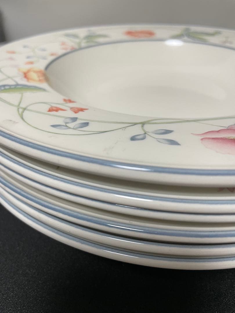 Villeroy & Boch ディナー皿２枚パスタ皿６枚セット20250413