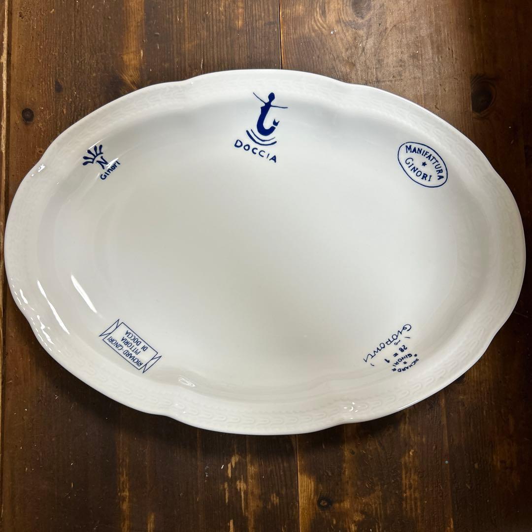 Richard Ginoriリチャードジノリ ボンジョルノティンブロ　オーバル皿