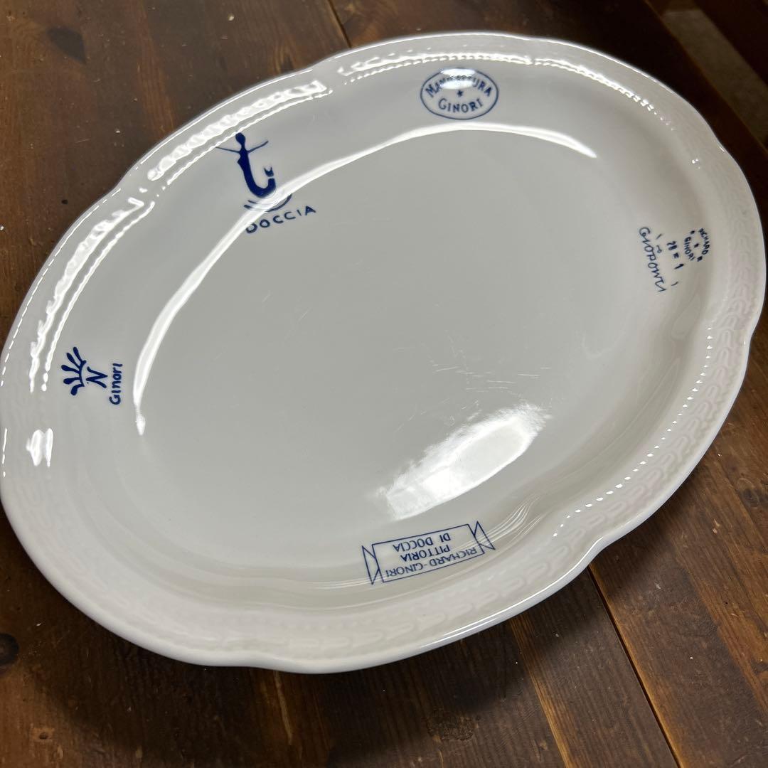 Richard Ginoriリチャードジノリ ボンジョルノティンブロ　オーバル皿