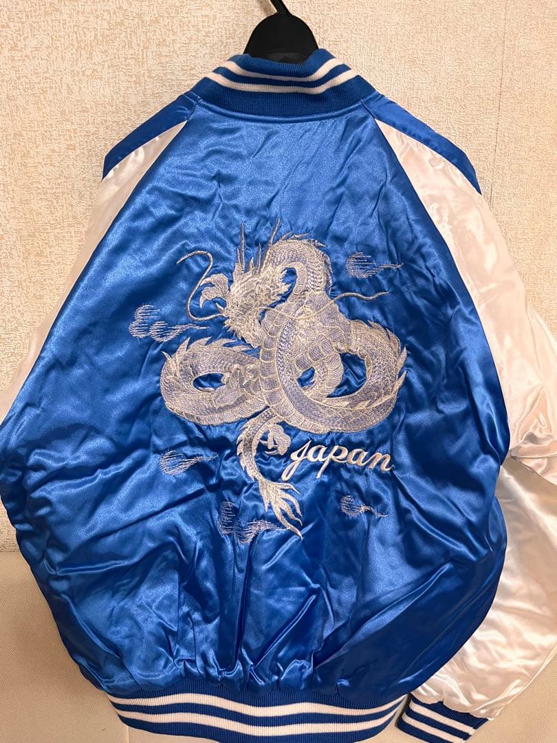 ［新品］スカジャンブルー　LL