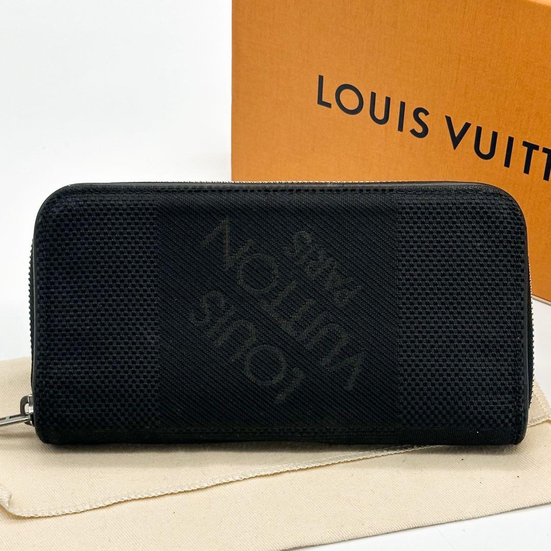 ルイヴィトン ポルトフォイユ ロン ジェアン ダミエ ヴェルティカル ラウンド