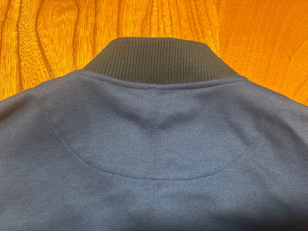 極美品 レアモデル 広島東洋カープ スウェット スタジャン ネイビー Oサイズ