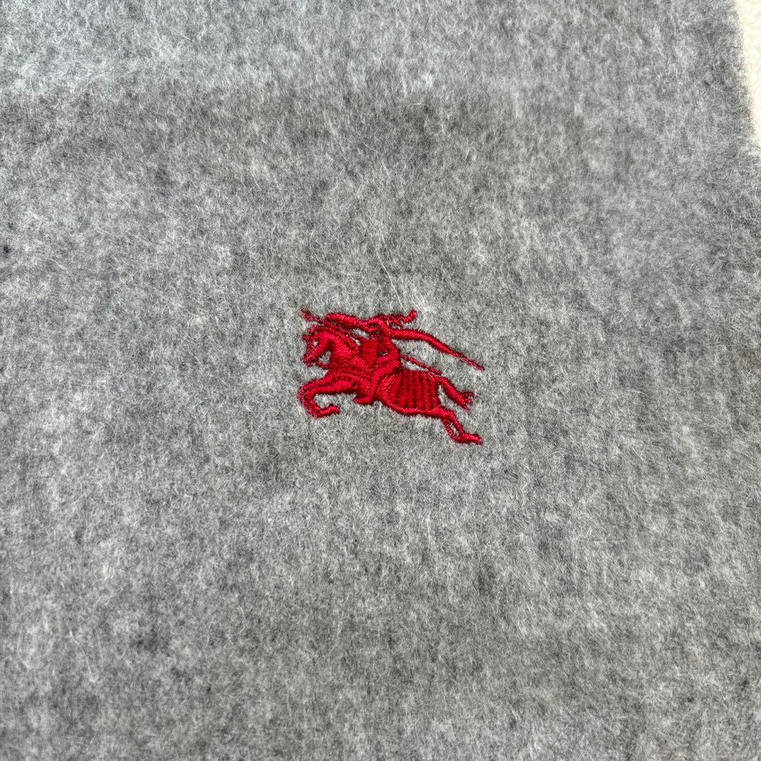 美品　Burberrys PURE CASHMERE100% マフラー　グレー