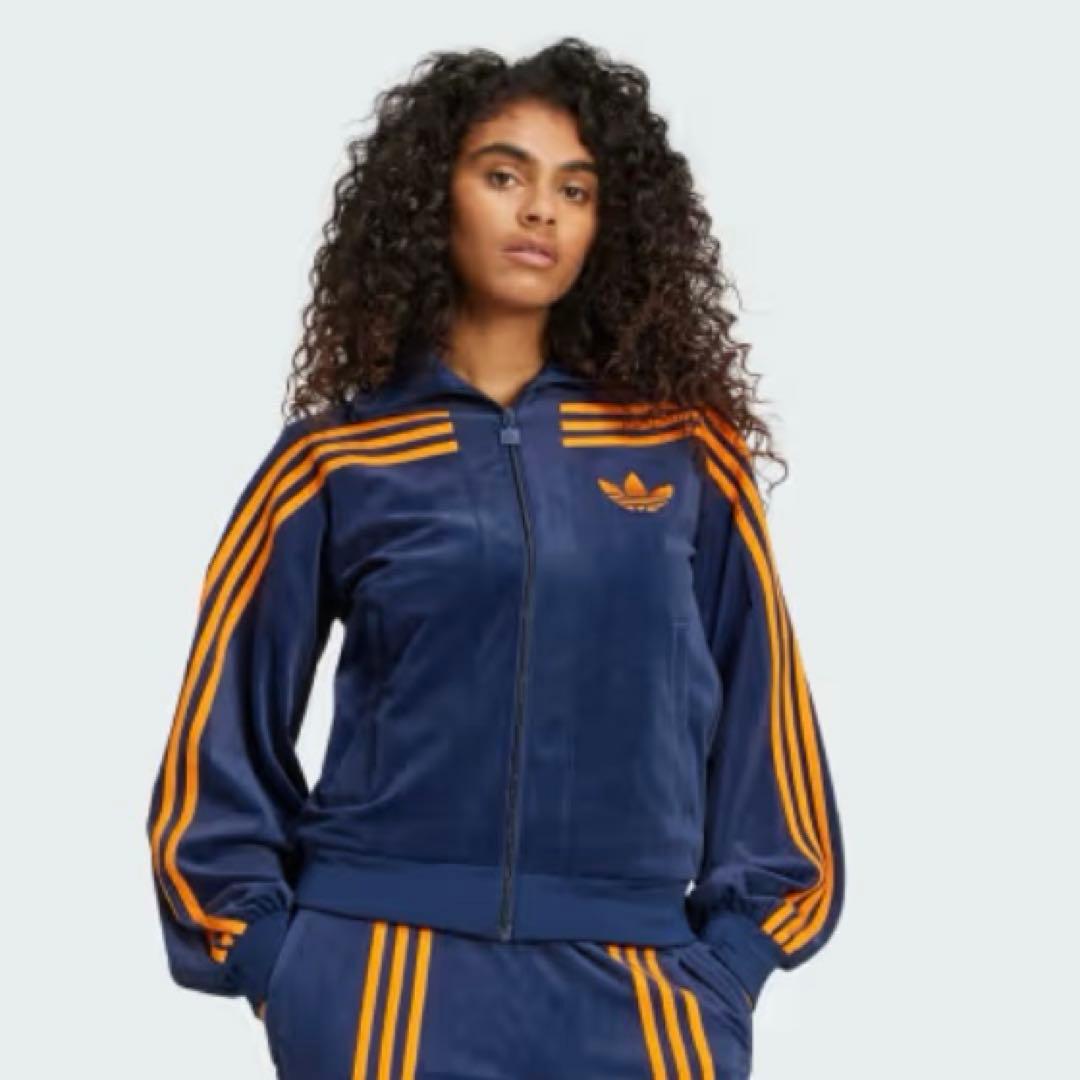 adidas originals 70S ベロア トラックトップ