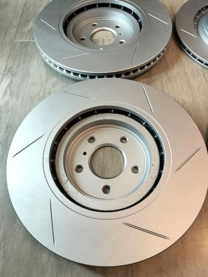 フェアレディZ RZ34 スリットブレーキローター4枚セット