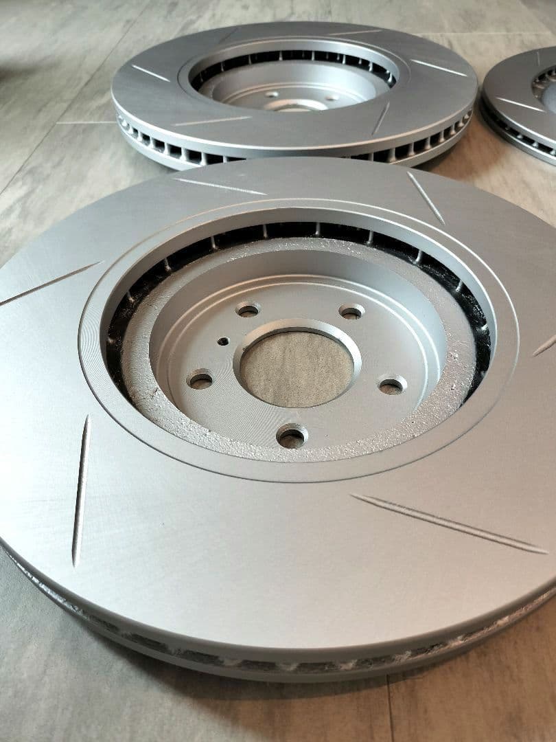 フェアレディZ RZ34 スリットブレーキローター4枚セット