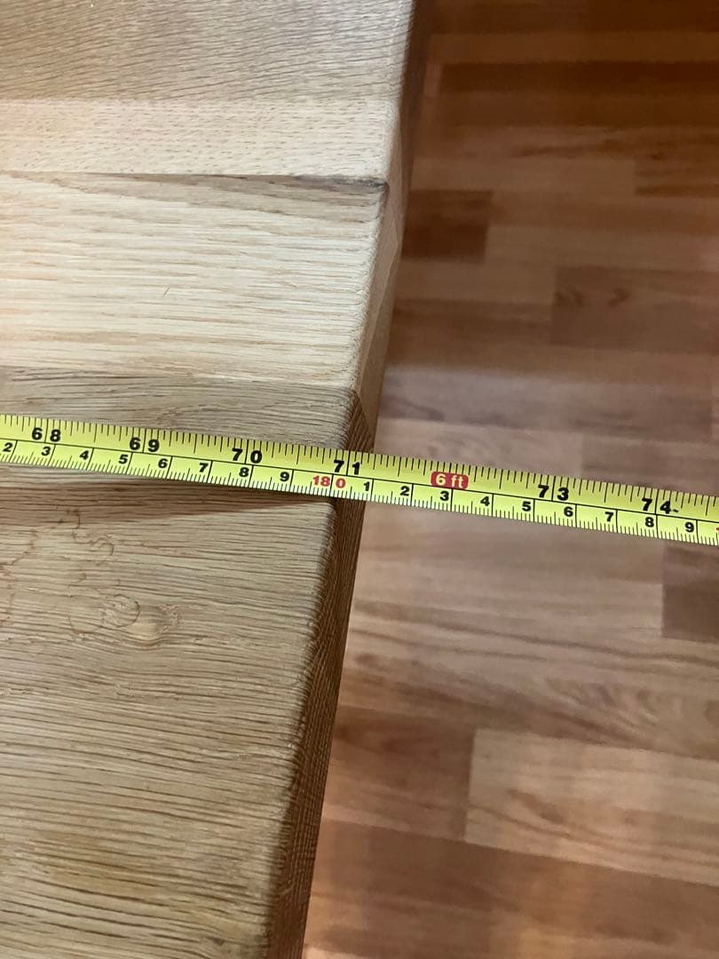 【本日限定】服部家具購入　木製テーブル　90×180 極美品