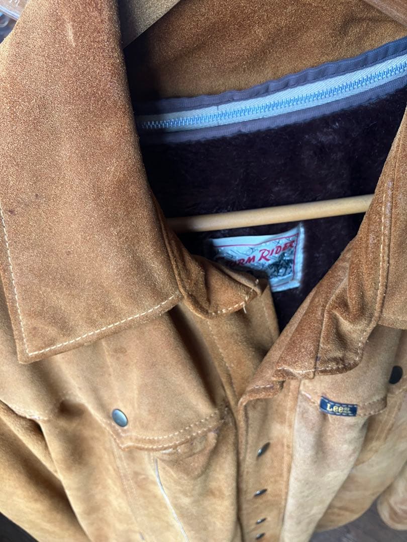 USA製 70s〜80s Lee Storm Rider スエードジャケット