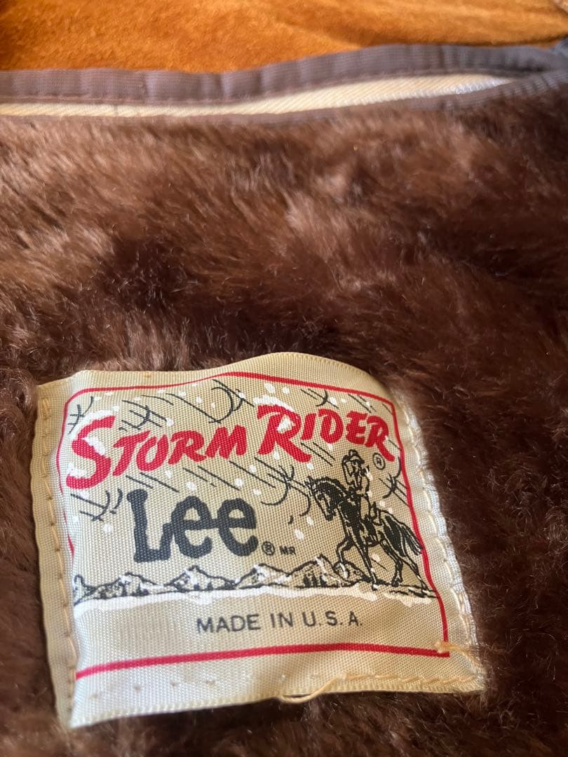 USA製 70s〜80s Lee Storm Rider スエードジャケット