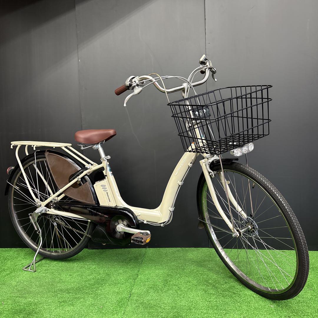 電動自転車YAMAHA PAS Raffini アイボリー 3人乗り対応　24⚫️