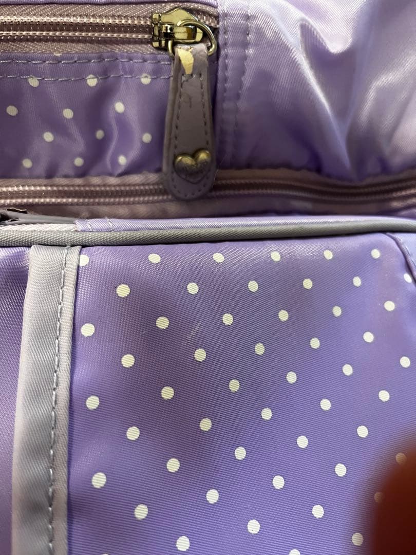 メゾピアノMezzoPiano　大容量リュック(サブバッグ付) 修学旅行