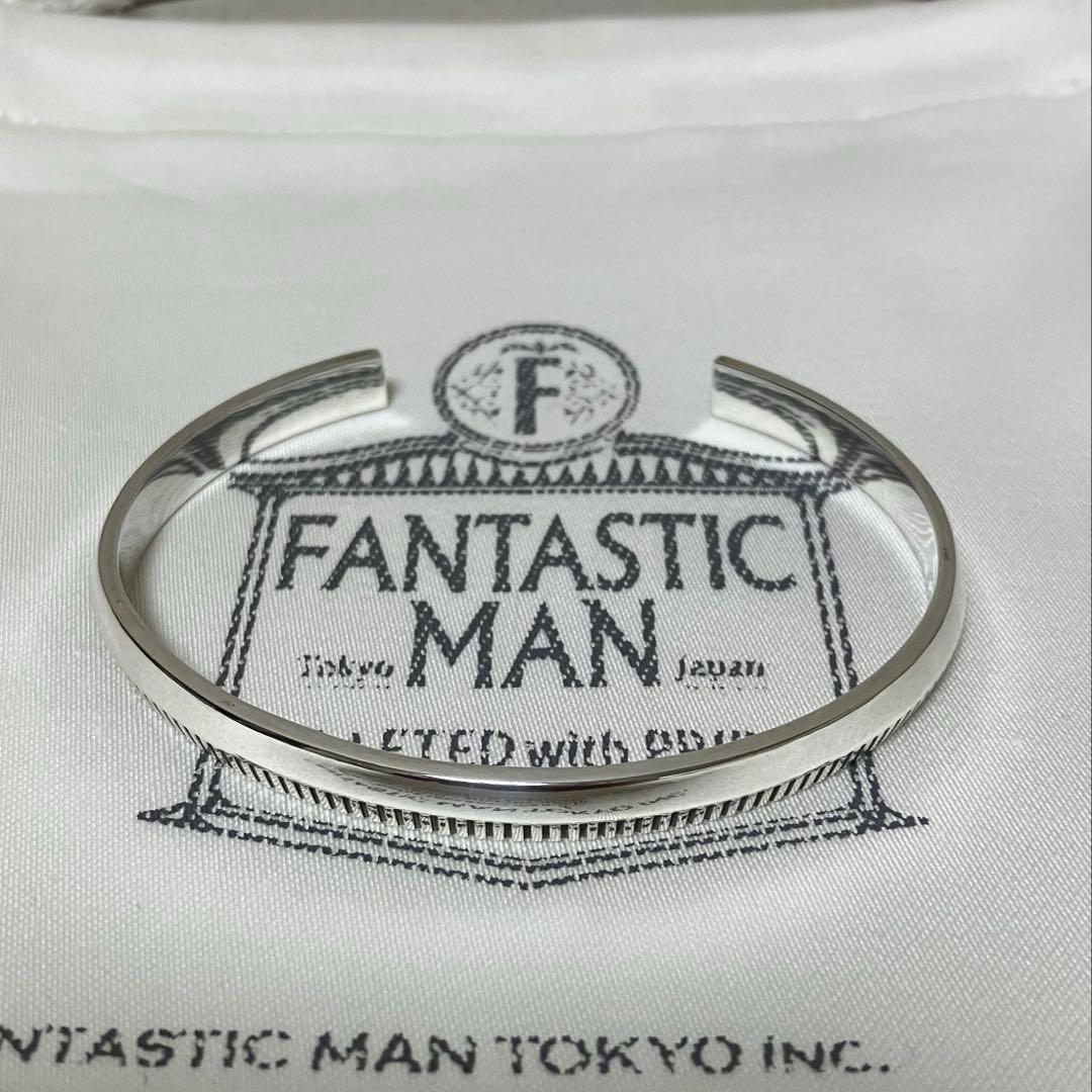 FANTASTIC MAN シルバーバングル906 メンズ