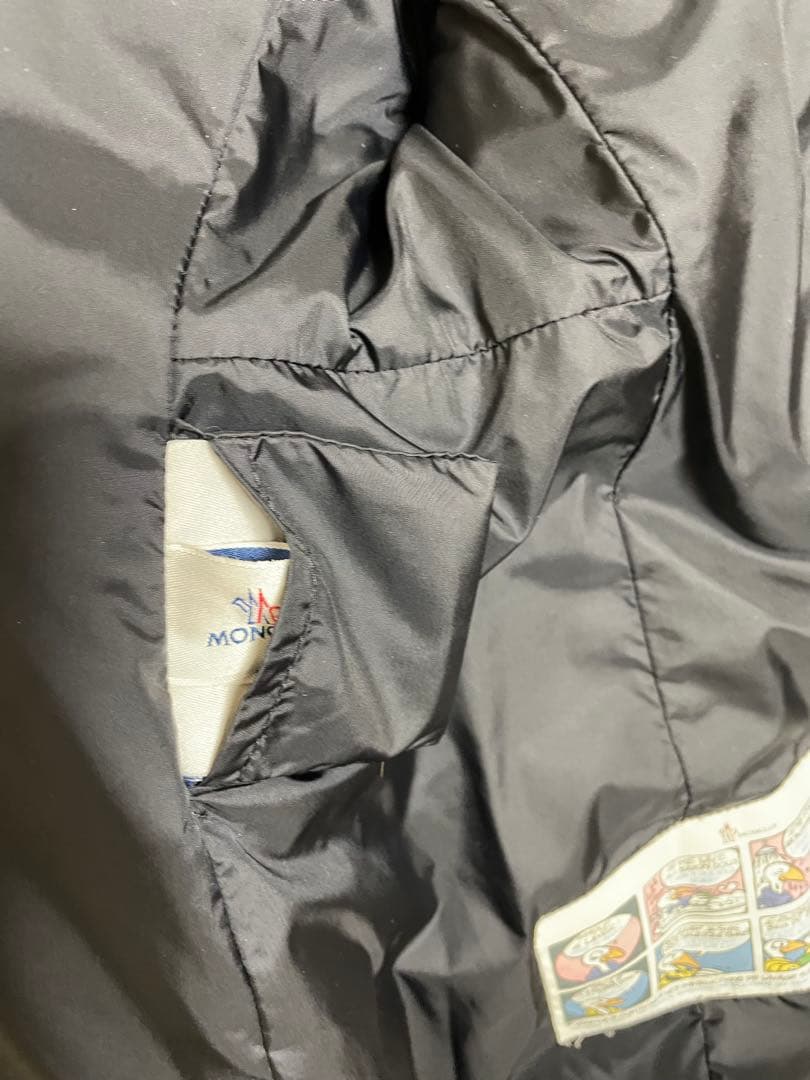MONCLER グレー ダウンジャケット ロング丈　サイズ00