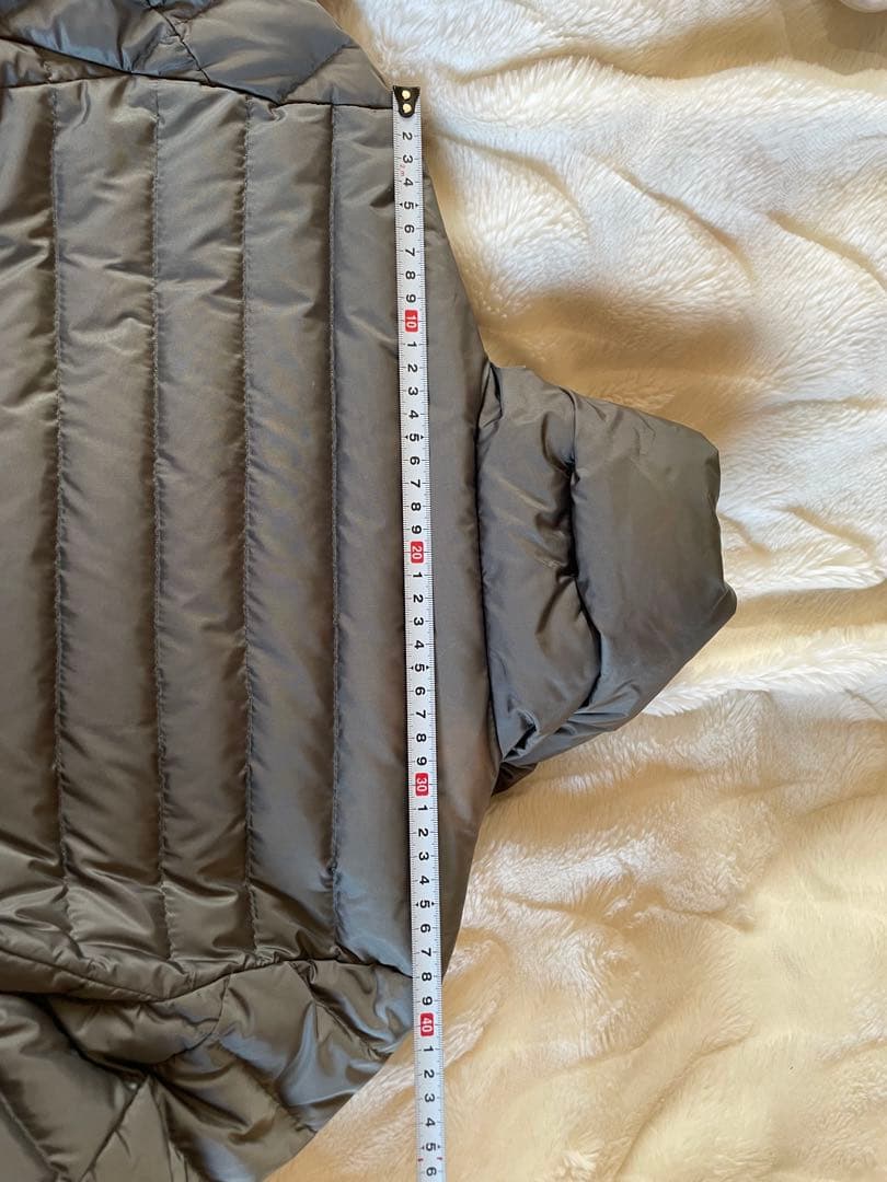 MONCLER グレー ダウンジャケット ロング丈　サイズ00
