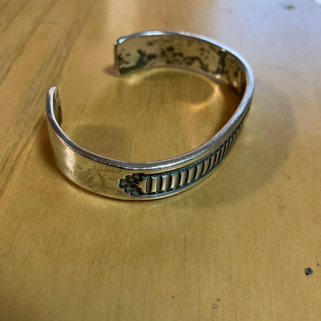 ナバホ族アーティスト　メアリー&ケン.ビル　バングル