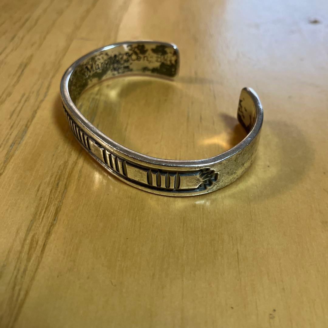 ナバホ族アーティスト　メアリー&ケン.ビル　バングル