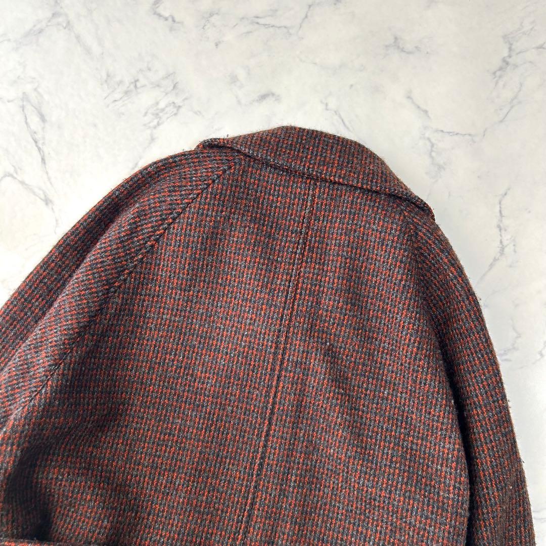 希少✨　美品　トゥモローランド　ベルテッドステンカラーコート　ツイード　ベルト