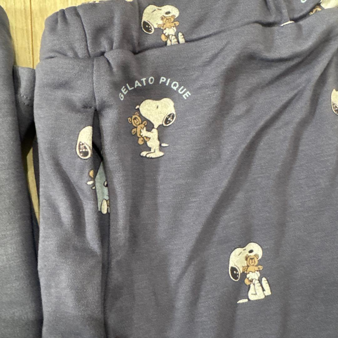 GELATO PIQUE スヌーピー ルームウェアセット 長袖