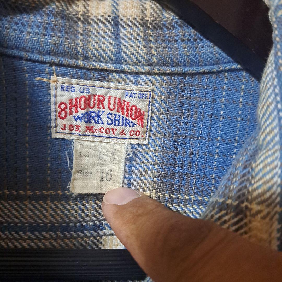 リアルマッコイズ チェック柄ネルシャツ サイズ16